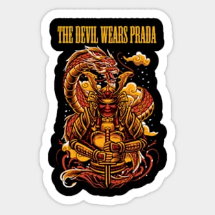 THE DEVIL WEARS PRADA MERCH VTG Sticker